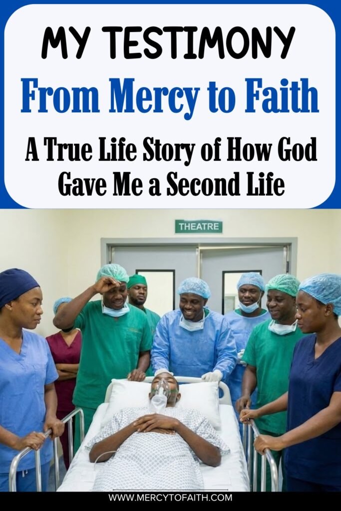 Mercy to Faith Pinterest Pins - My Testimony From Mercy to Faith: A True Life Story of How God Gave Me a Second Life