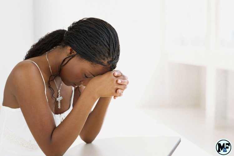 Mercy to Faith blog Images - Scripture About Mercy: A Lady Crying to God for Mercy