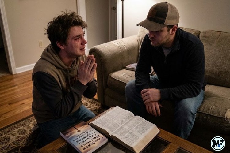 Mercy to Faith blog Images - A guy Friend Forgiving his Friend