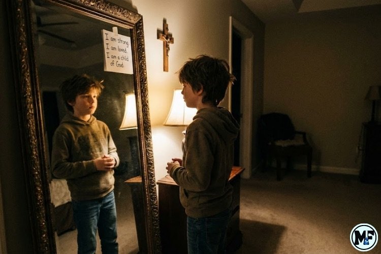 Mercy to Faith blog Images - Kids Saying Positive Affirmations