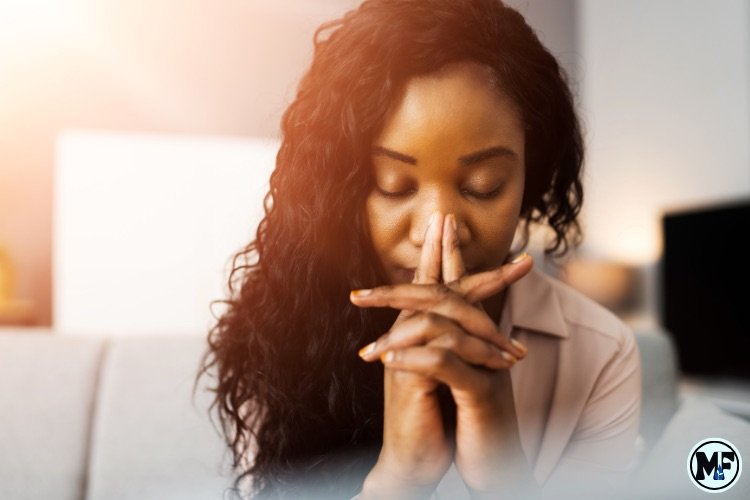 Mercy to Faith blog Images - Lady Praying unto God
