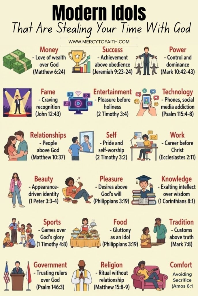 Modern Idols That Are Stealing Your Time With God