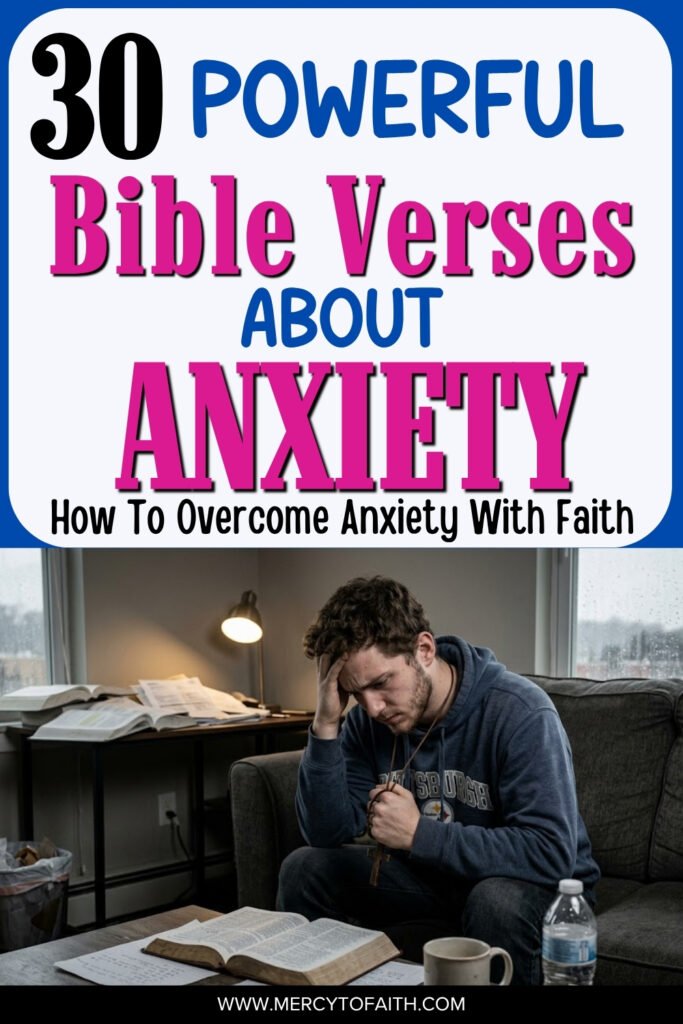 30 Powerful Bible Verses About Anxiety How To Overcome Anxiety With Faith