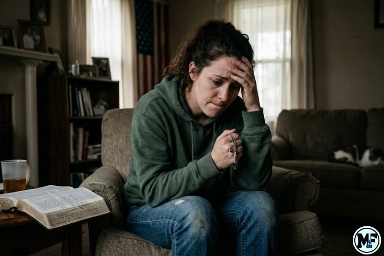 A Lady Depressed and Afraid