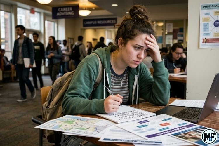 A young Lady with Anxiety When You Need Direction